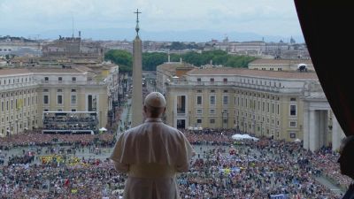 "Mai più guerra, cessi il fuoco a Gaza, pace giusta e duratura in Ucraina"