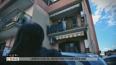 Ladri di case: gli abusivi non pagano da 6 anni