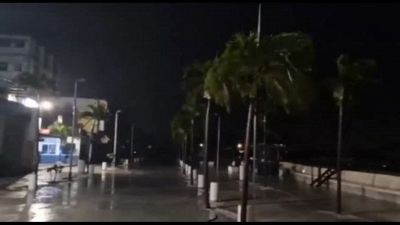 Uragano Milton, piogge e vento forti nella penisola dello Yucatan