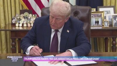 Trump non espelle Harry: "Ha già abbastanza problemi con Meghan"