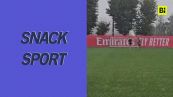 Neanche il nubifragio ferma Morata: l'allenamento a Milanello sotto la pioggia