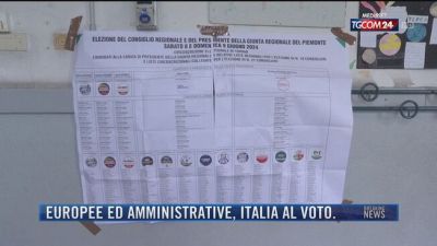 Breaking News delle 21.30 | Europee e d amministrative, Italia al voto