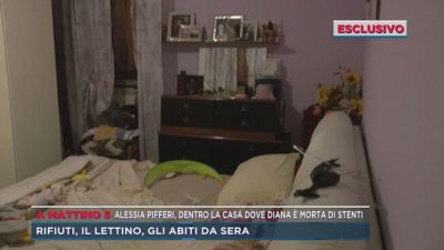 Alessia Pifferi, dentro la casa dove Diana è morta di stenti