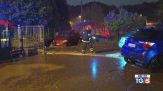 Nubifragio su Varese travolte auto in sosta