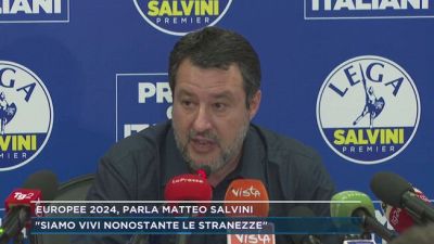 Europee 2024, parla Matteo Salvini
