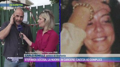 In collegamento da Fregene, parla un amico di Stefania