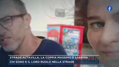 Strage Altavilla, la coppia Massimo e Sabrina