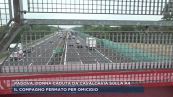 Padova, donna caduta da cavalcavia sulla A4