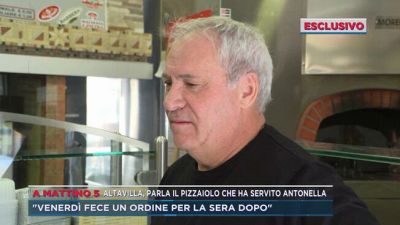 Altavilla, parla il pizzaiolo che ha servito Antonella