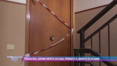 Terracina, 82enne morta in casa: fermato il marito di 93 anni