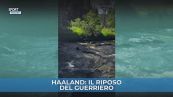 Haaland: il riposo del guerriero