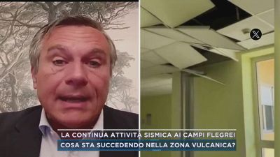 La continua attività sismica ai Campi Flegrei
