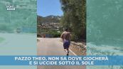 Theo, corsetta sotto il sole