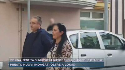 Pierina, sentita di nuovo la nipote sugli orari del 3 ottobre