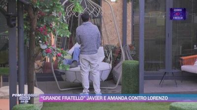 "Grande Fratello" Javier e Amanda contro Lorenzo