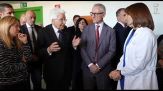 Modena, Mattarella e Meloni visitano feriti in ospedale