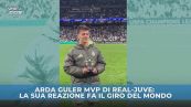 Arda Guler Mvp: la sua reazione