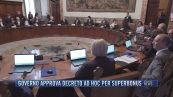 Breaking News delle 21.30 | Governo approva decreto ad hoc per superbonus