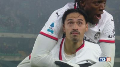 Un gol salva il Milan e oggi Napoli e Lazio