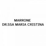 Dottoressa Marrone Maria Cristina