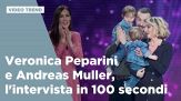 Veronica Peparini e Andreas Muller, l'intervista del 23 marzo in 100 secondi