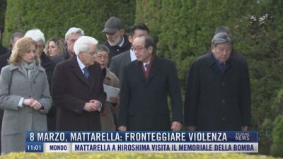 Breaking News delle 11.00 | 8 marzo, Mattarella: "Fronteggiare violenza".