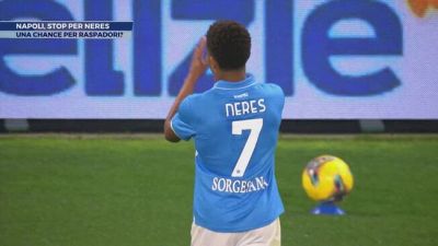 Napoli, stop per Neres