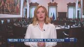 Breaking News delle 21.30 | Meloni: i salari crescono. Il Pil accelera