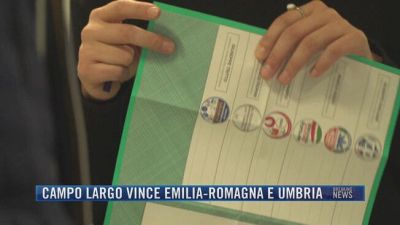 Breaking News delle 21.30 | Campo largo vince Emilia-Romagna e Umbria