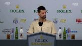 Djokovic: "Sinner manca, ma fa bene a pensare a lungo termine"