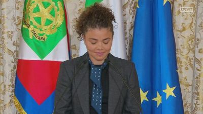 Paolini a Mattarella: "Le promettiamo che ce la metteremo sempre tutta"