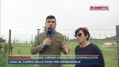 Trevignano, i lubrianesi chiedono la restituzione delle statue