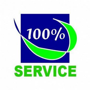 100 % 100 SERVICE