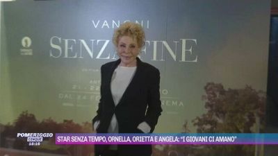 Star senza tempo, Ornella, Orietta e Angela: "I giovani ci amano"