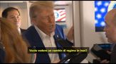Trump: non voglio un cambio di regime in Iran