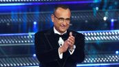 Sanremo 2025, il recap degli eventi della seconda puntata: dal coro del pubblico per Conti, allo strascico di 50 metri