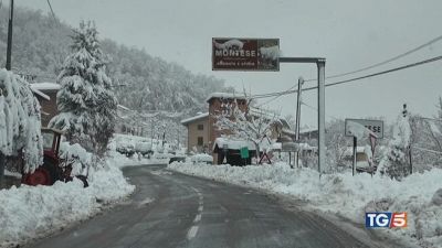 Allerta maltempo gelo neve e piogge