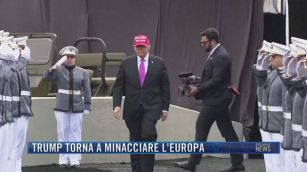 Breaking News delle 21.30 | Trump torna a minacciare l'Europa
