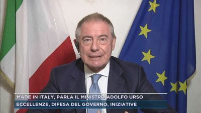 Made in Italy, parla il ministro Adolfo Urso