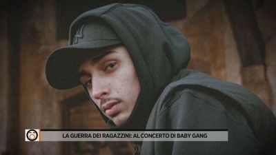 La guerra dei ragazzini: al concerto di Baby Gang
