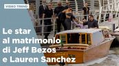 Le star al matrimonio di Jeff Bezos e Lauren Sanchez