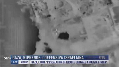 Breaking News delle 11.00 | Gaza, riprende l'offensiva israeliana