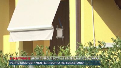 Neonati sepolti, sotto la lente il passato di Chiara