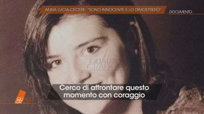 Anna Lucia Cecere: "Sono innocente e lo dimostrerò"