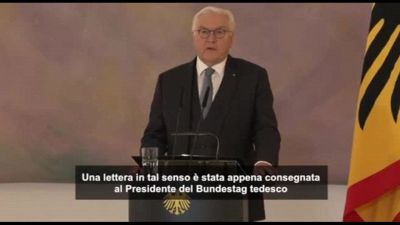 Germania, Steinmeier scioglie il Parlamento: elezioni il 23 febbraio