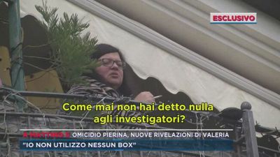 Omicidio Pierina, nuove rivelazioni di Valeria
