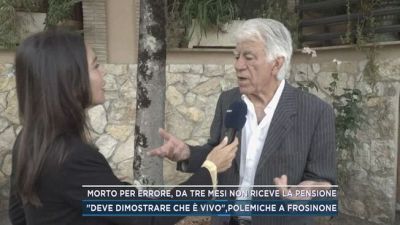 Morto per errore, da tre mesi non riceve la pensione