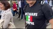 A 80 anni dalla Liberazione festoso corteo dell'Anpi attraversa Roma