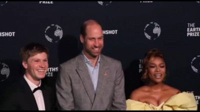 Clima, il principe William in Sudafrica per il premio Earthshot Prize