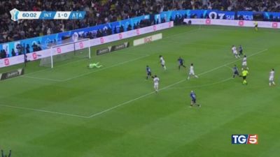 L'Inter supera la Dea Juve-Milan su Canale5